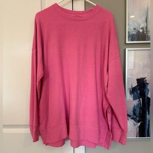 Aerie Oversized Split Hem Tunic